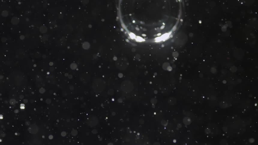 Bubbles in water