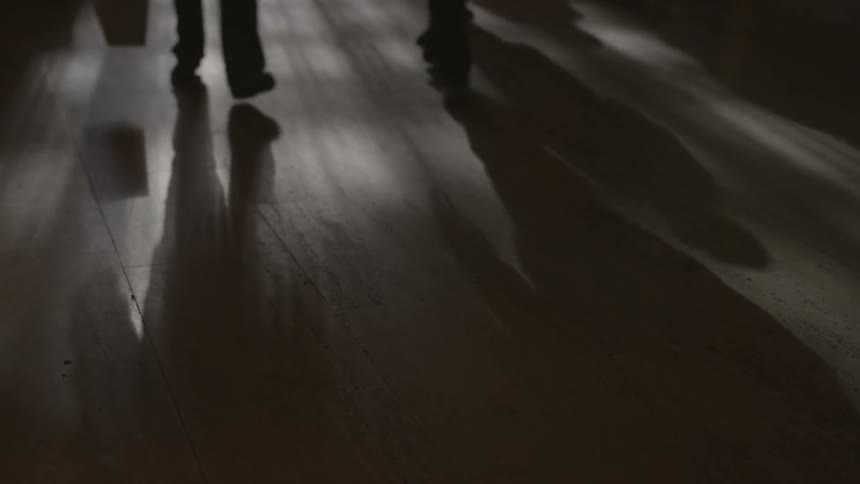 Shadows on the ground