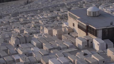 Aerial view of a middle eastern city