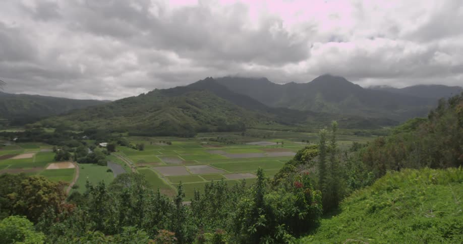 An overcast day in the mountains