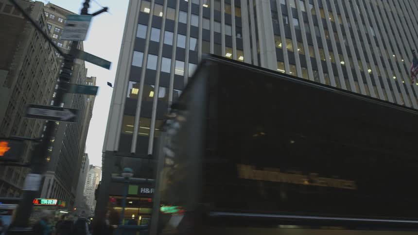 A footage of city building scenery