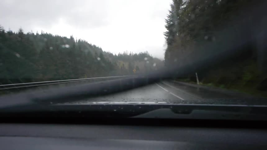 Driving in the rain