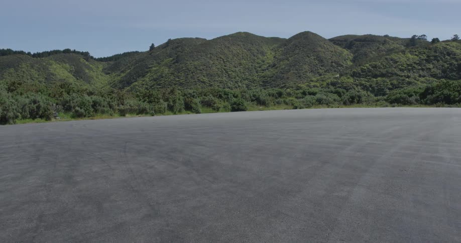 A grassy mountain top