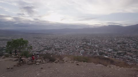 Aerial view of a city