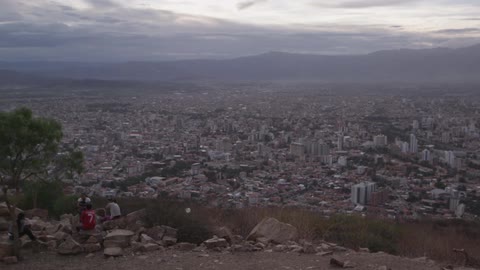 Aerial view of a city