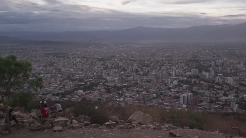 Aerial view of a city