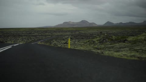 A scenery at rural roads