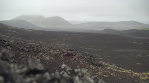 A mountain valley