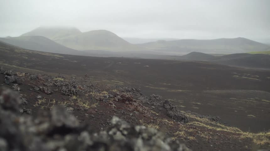 A mountain valley