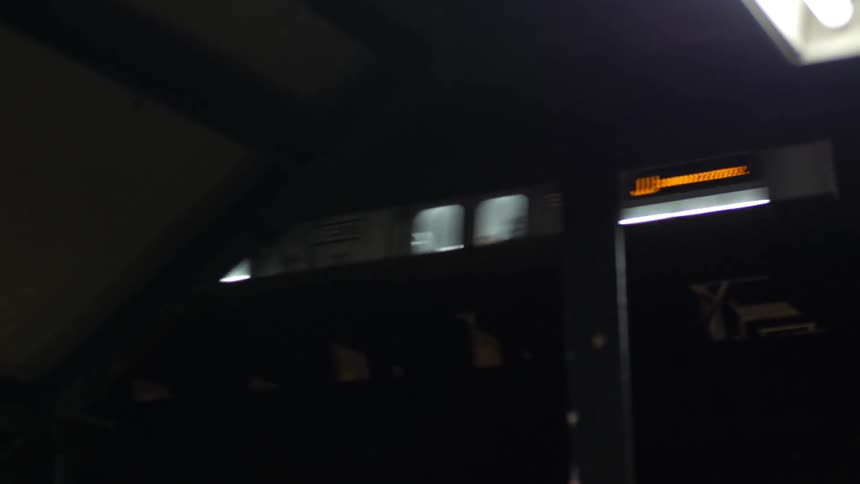 Ell train passes by