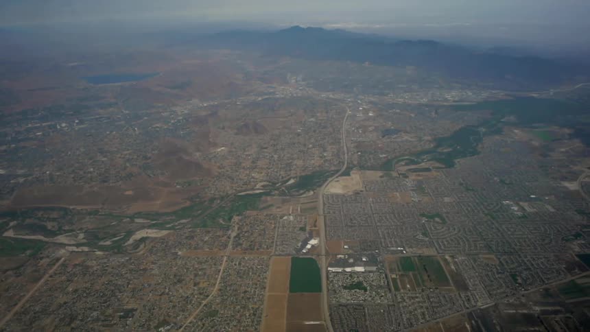 View of landscape from sky